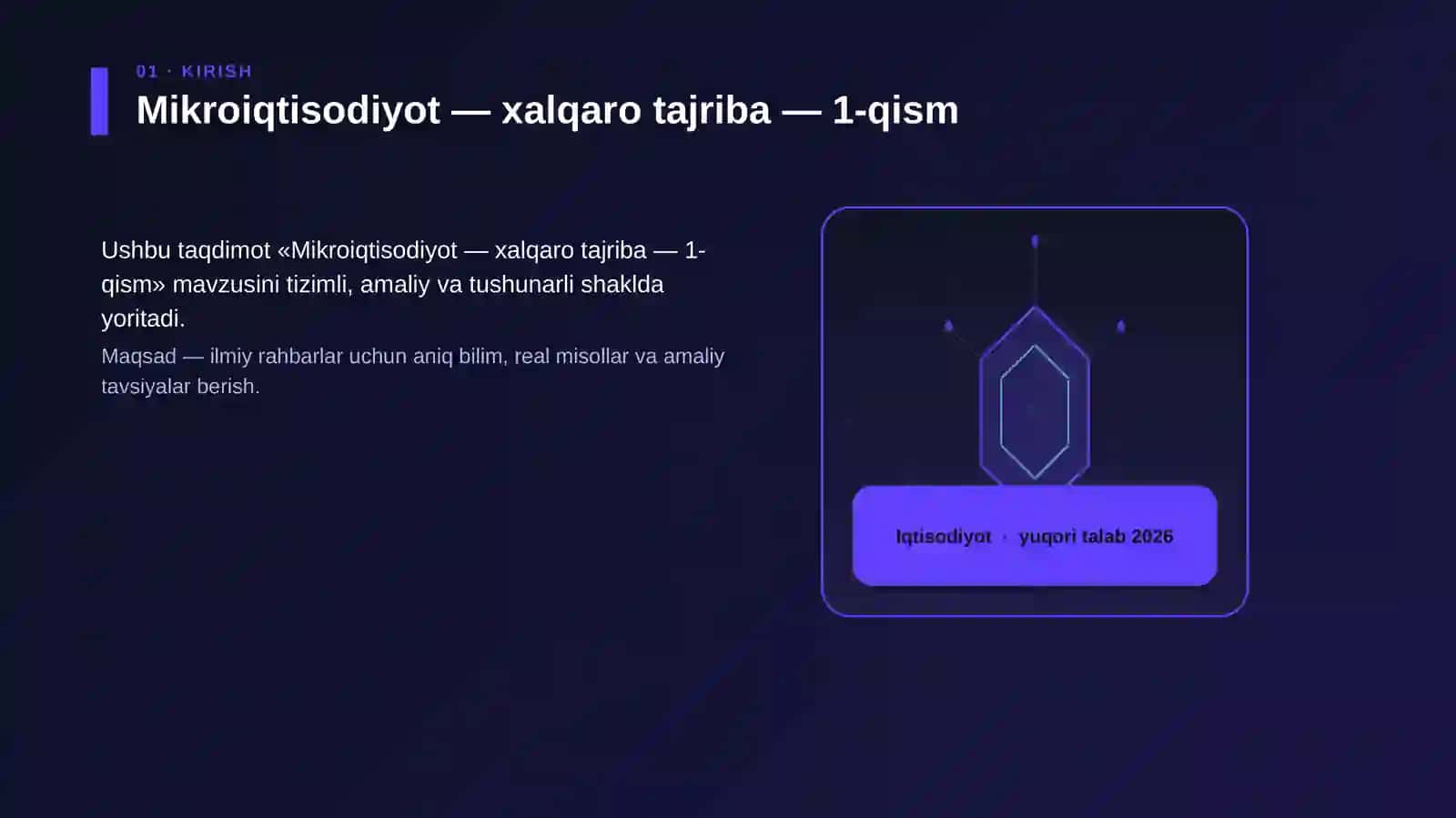 Mikroiqtisodiyot — xalqaro tajriba — 1-qism 3