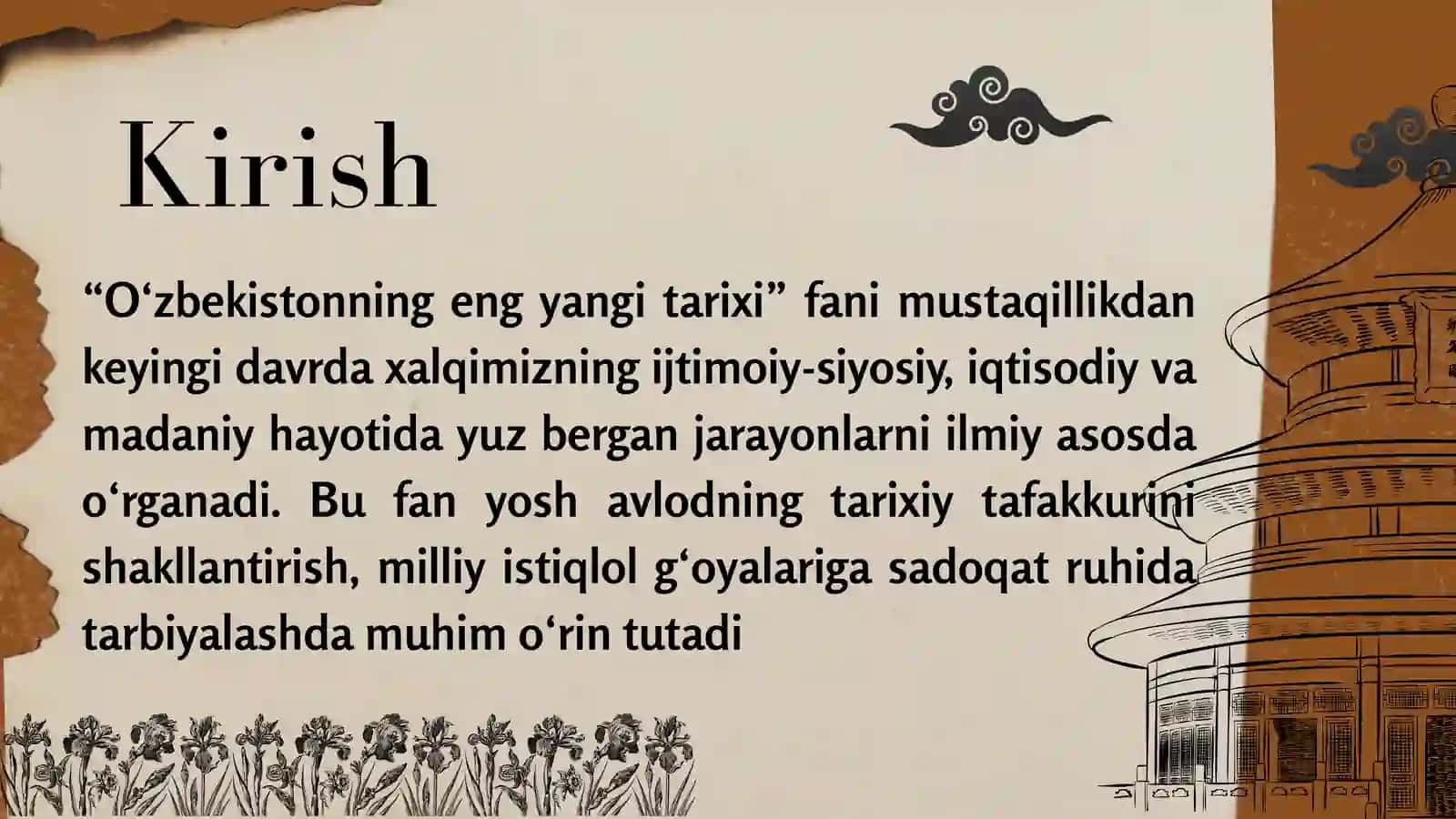 O’zbekistonning eng yangi tarixi 3