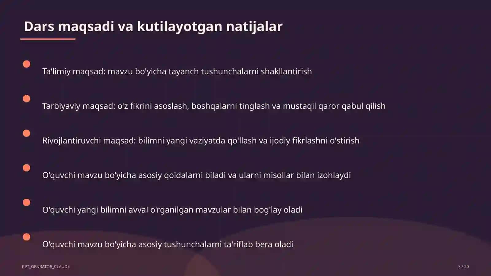 Bir o'zgaruvchili chiziqli tenglamalar (7-sinf) 3