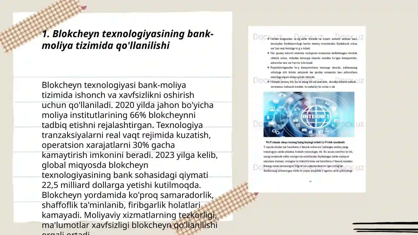 Blokcheyn texnologiyasidan foydalanish yoʻllari 3