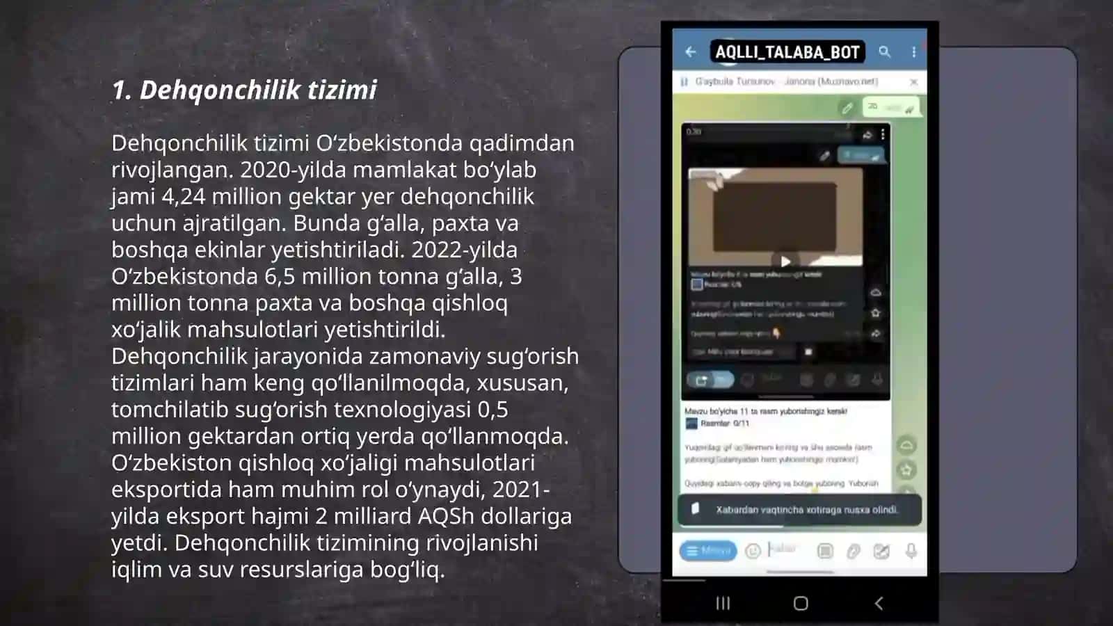Dehqonchilik tizimi 3