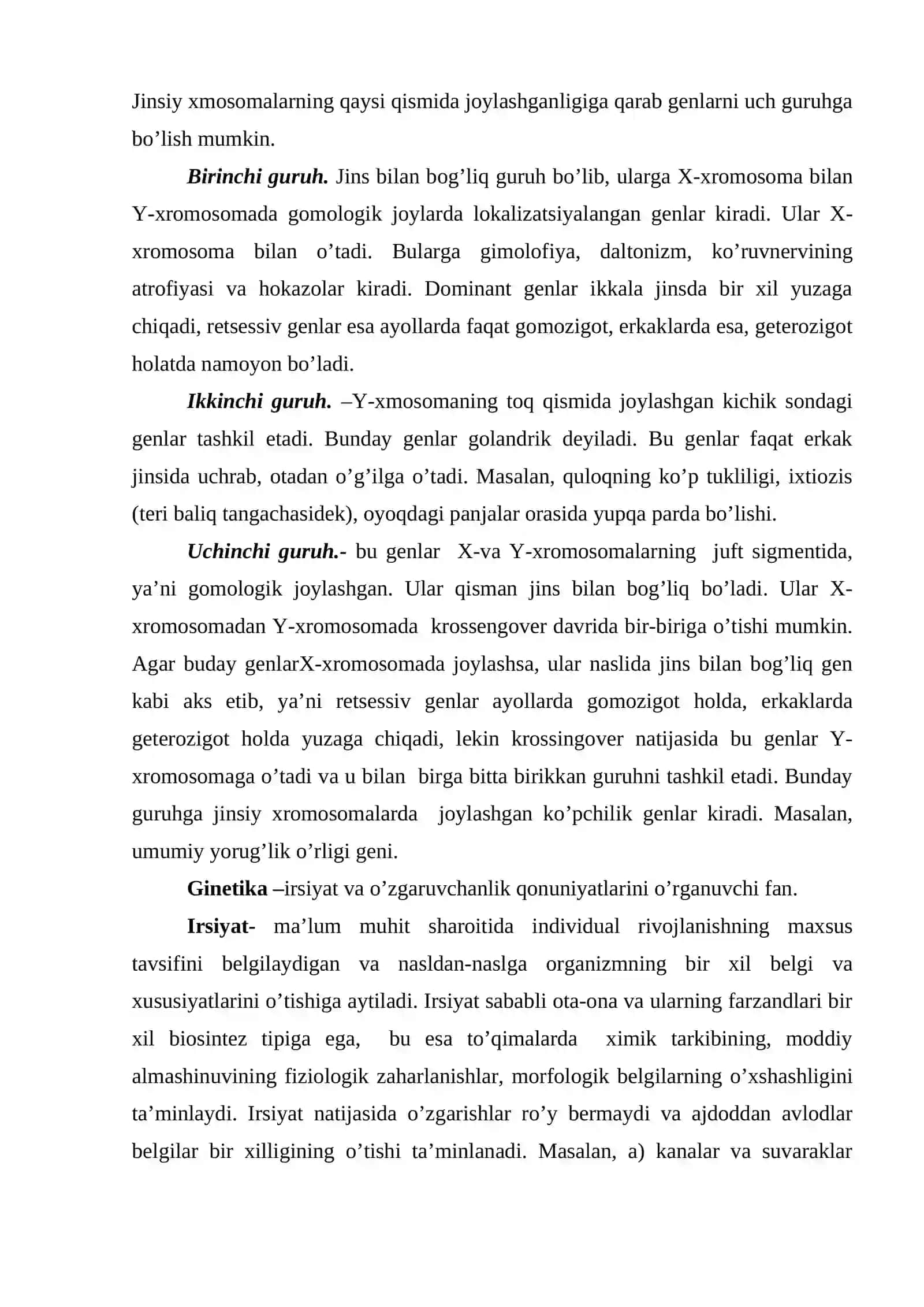 Odam ginetikasi 3