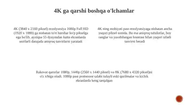 4K televizorlar 3