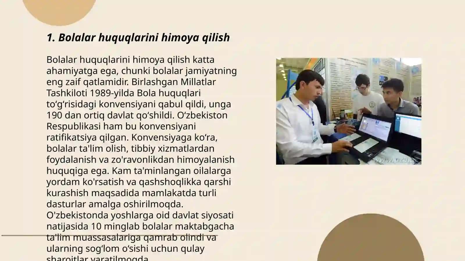 Bolalar huquqlarini himoya qilish 3