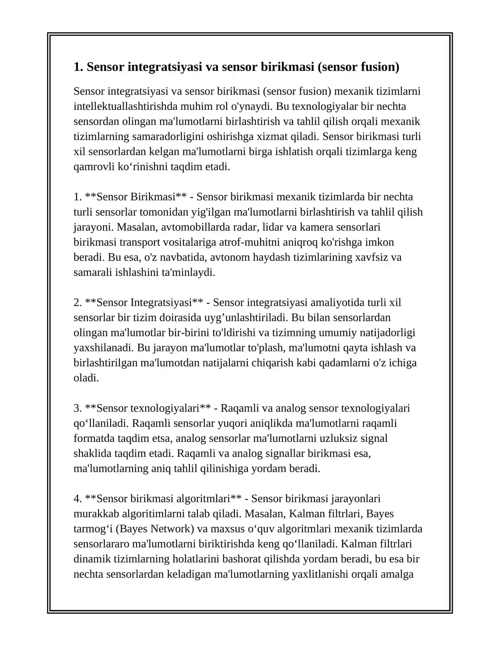 MEXANIK TIZIMLARNI INTELLEKTUALLASHTIRISH USULLARI 3