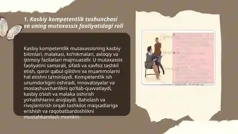 Kasbiy kompetentlikning mutaxassis faoliyatdagi ahamiyati 3