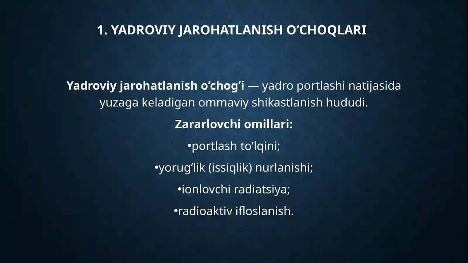 Favquloddavaziyatlardavujudgakeluvchijaroxatlanisho'choqlariningtibbiy-taktiktavsifi 3