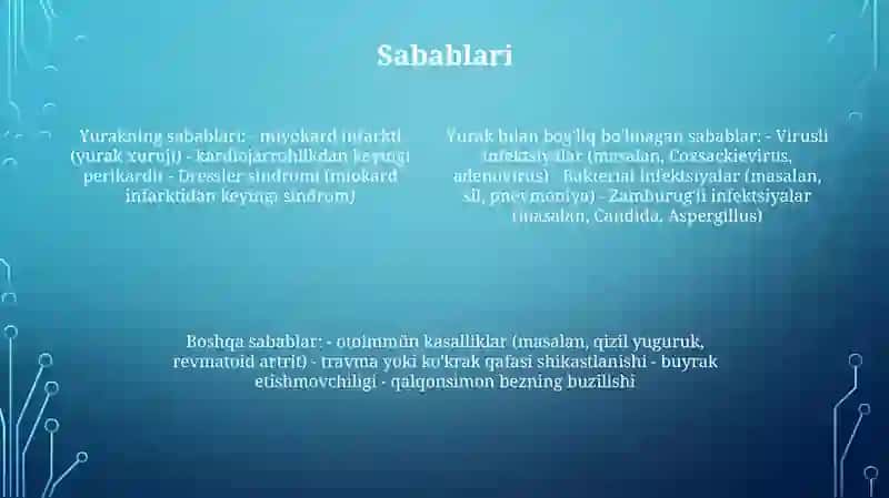 Perikarditlar 3