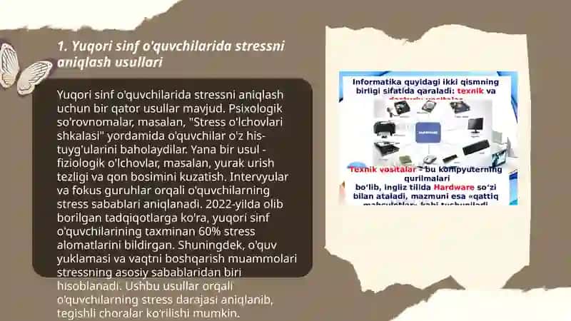 Yuqori sinf o'quvchilarning psixologik muommolarini hal qilish texnologiyasi 3
