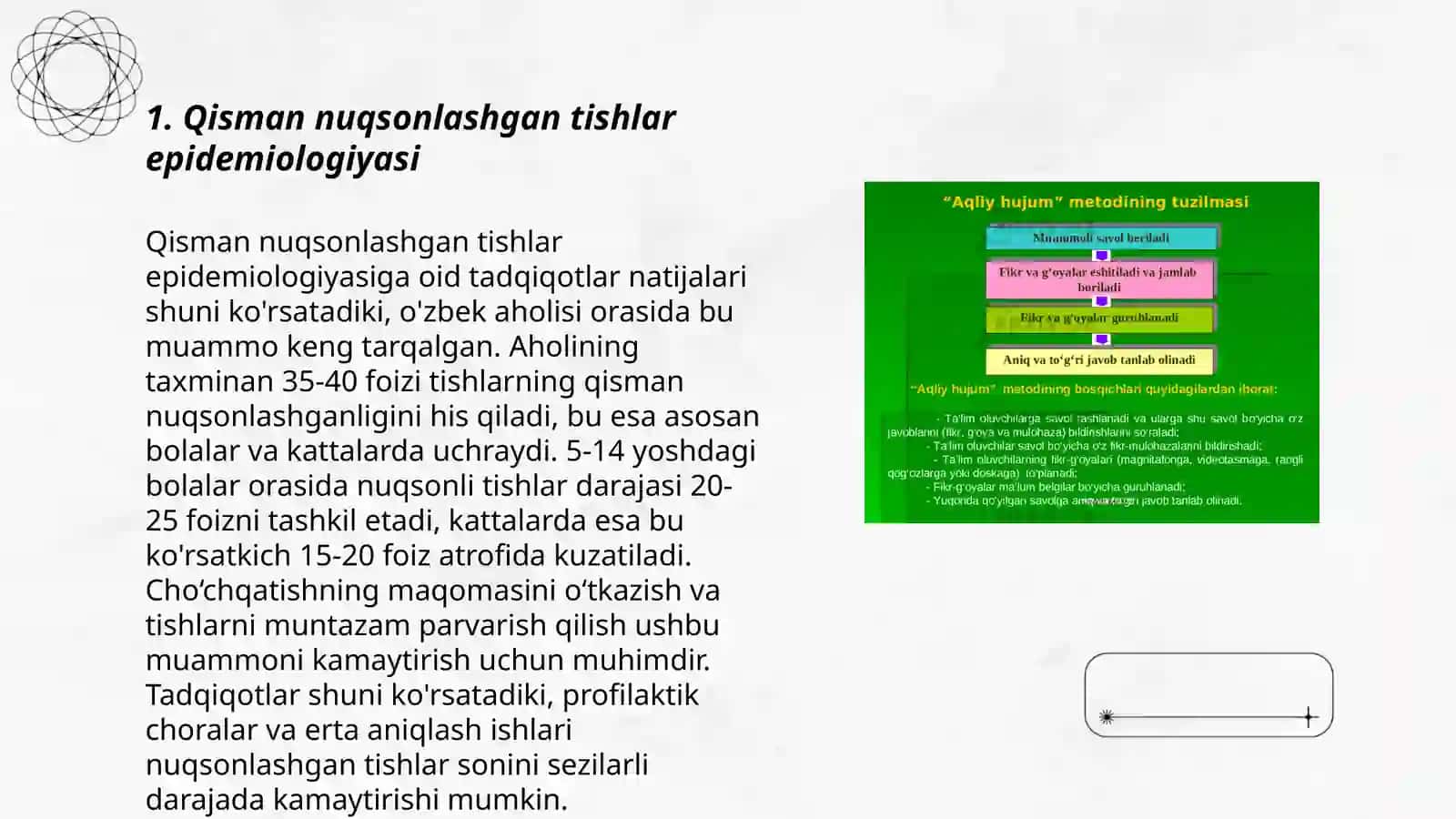 Qisman nuqsonlarning tasnifi.Qisman olib qoyuvchi plastinkali tish protezga bolgan korsatmalar 3
