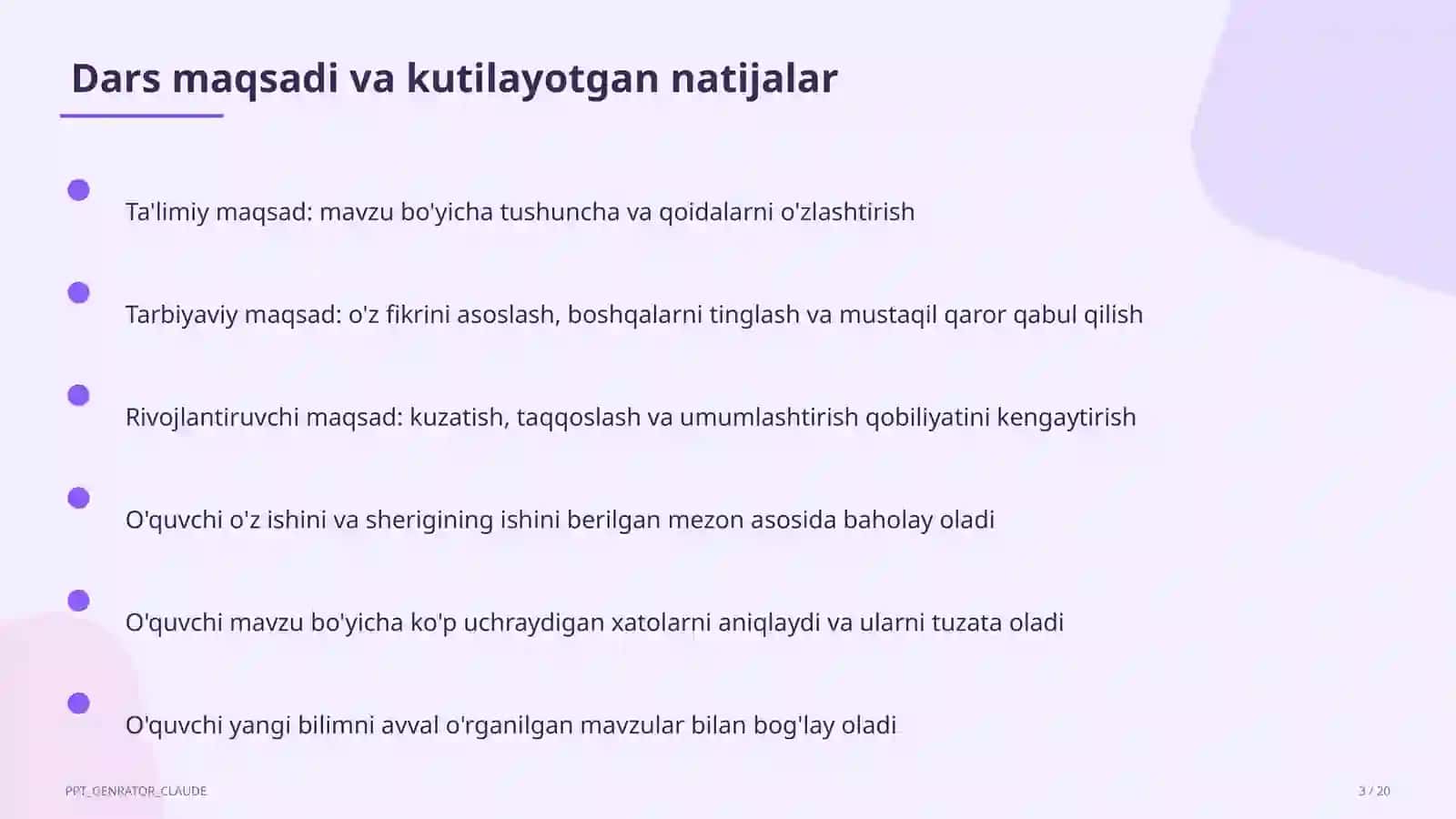 Rus tilida jo'nalish va o'rin-payt kelishigi (5-sinf) 3