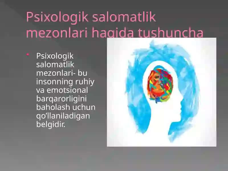 Psixologik salomatlik mezonlari 3
