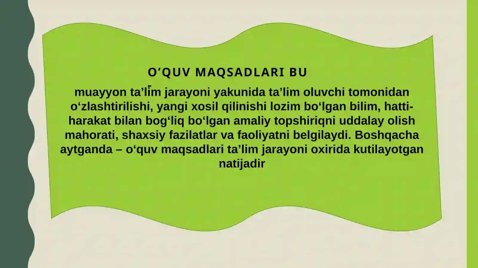 Fan: Informatika o'qitish metodikasi 3