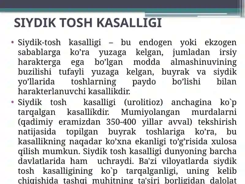 Siydik tosh kasalligi (Siydik-tosh kasalligi) 3