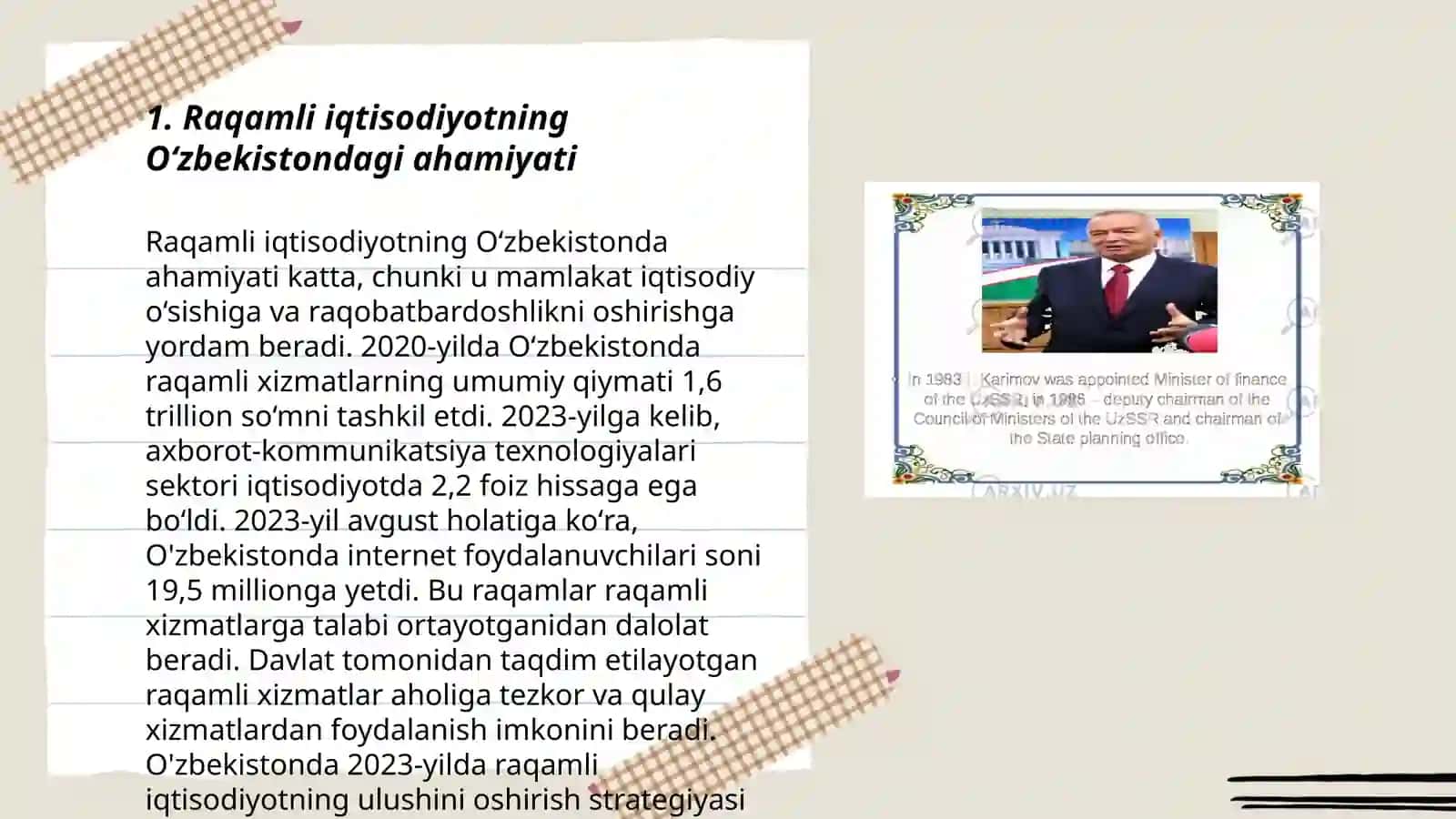Oʻzbekistonda raqamli iqtisodiyotni rivojlanishi 3