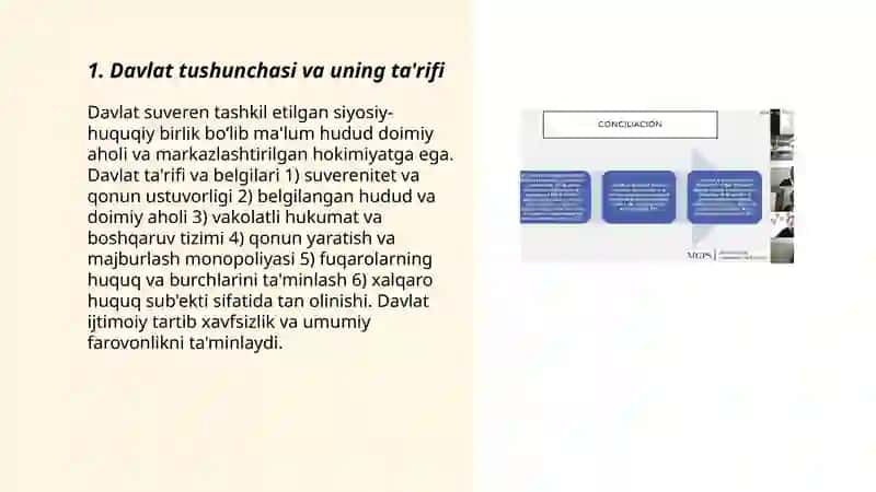 Davlat tushunchasi,belgilari va ahamiyati 3