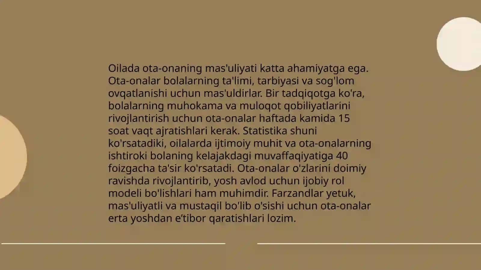 Oilada ota-onaning mas'uliyati 3