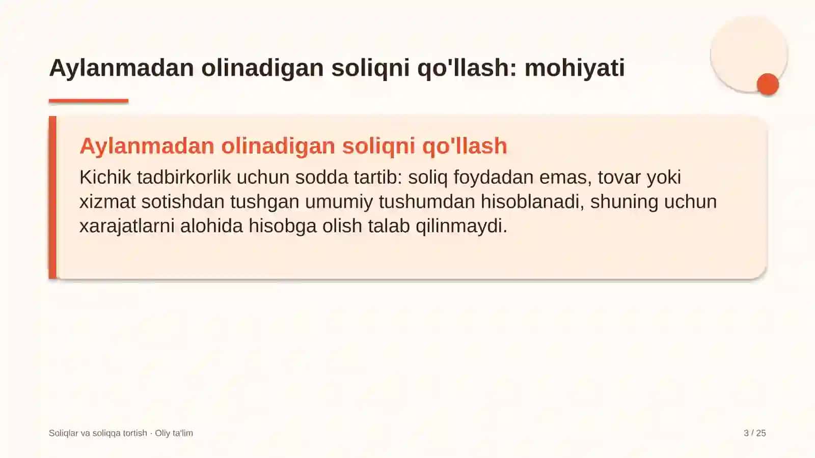 to'lov tizimlarida aylanmadan olinadigan soliqni qo'llash 5529 3