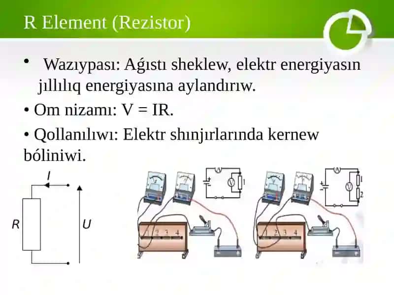 R Element (Rezistor) 3
