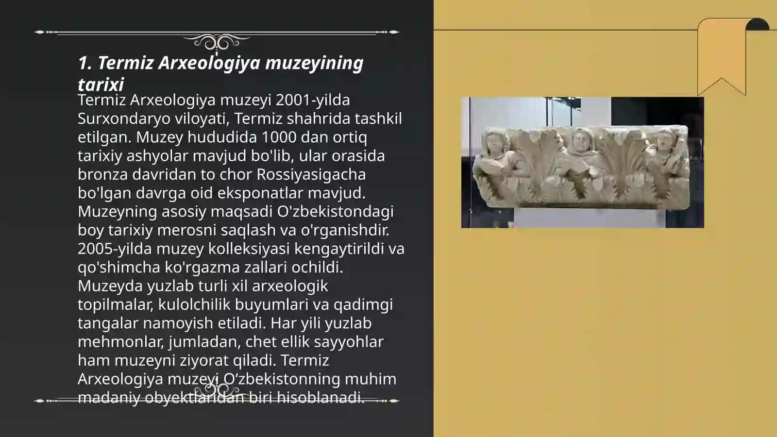 Termiz Arxelogiya muzeyi 3