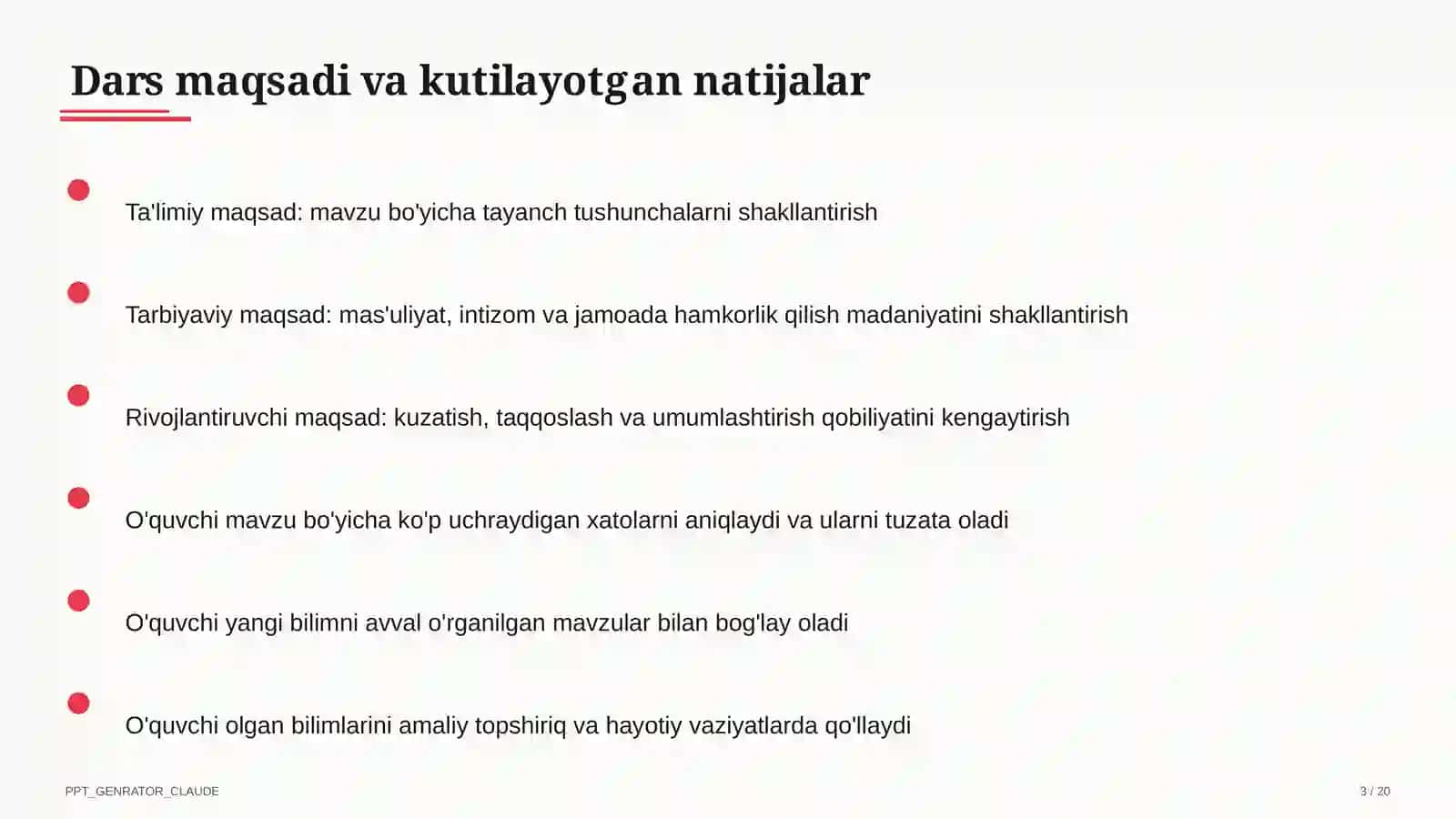 Fitnes va mustaqil mashg'ulot rejasi (11-sinf) 3