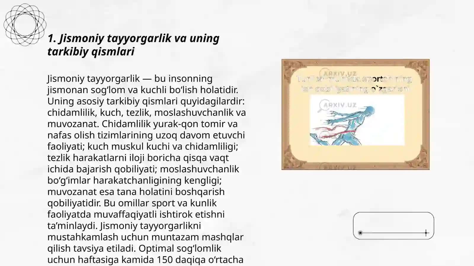 Jismoniy madaniyat nazariyasi va metodikasi 3