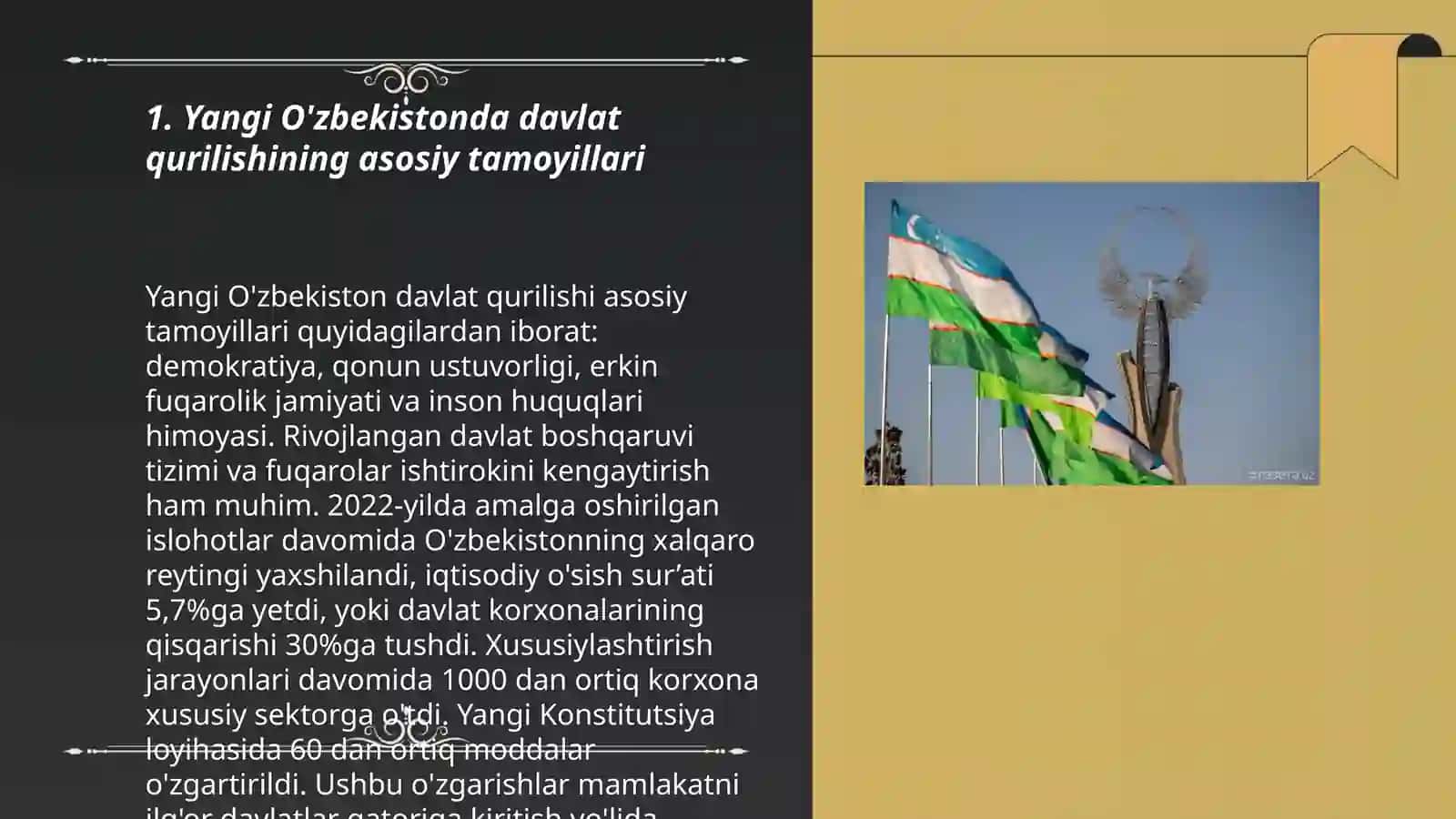 Yangi O'zbekistonda xalqchil insonparvar davlat qurishning ijtimoiy siyosiy ahamiyati 3
