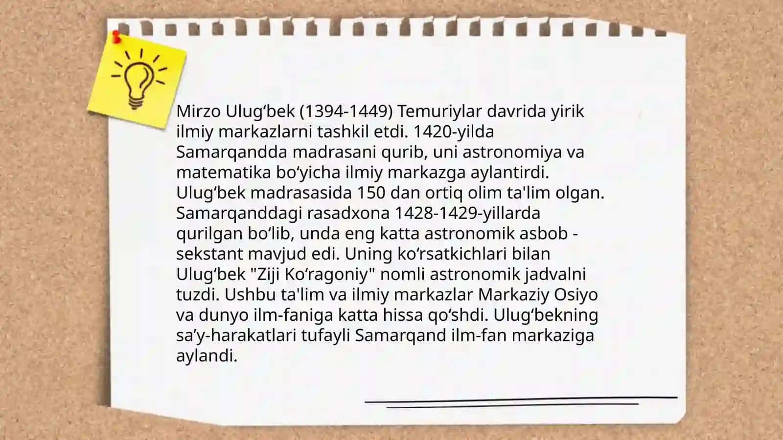 Mirzo Ulugebek va Alisher Navoiy pedagogik ĝoyalari va ta'lim rivojidagi xissalari 3