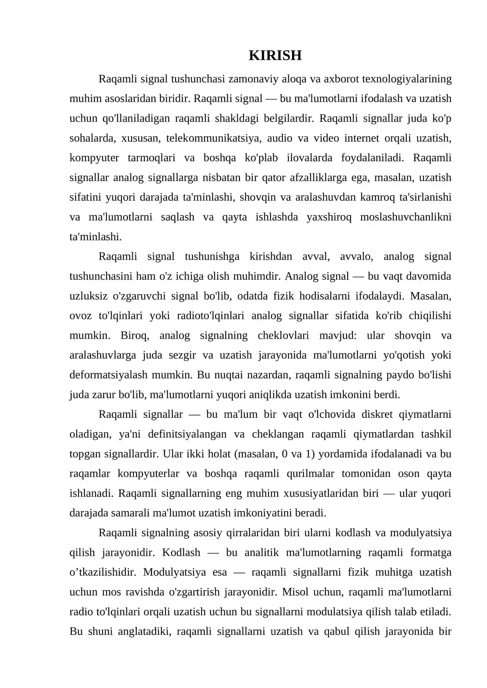 RAQAMLI SIGNAL TUSHUNCHASI 3