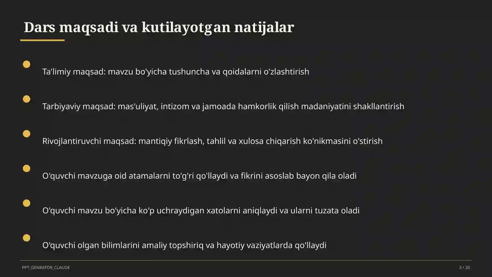 Sun'iy intellekt yordamchisi bilan dars ishlanmasi tuzish 3