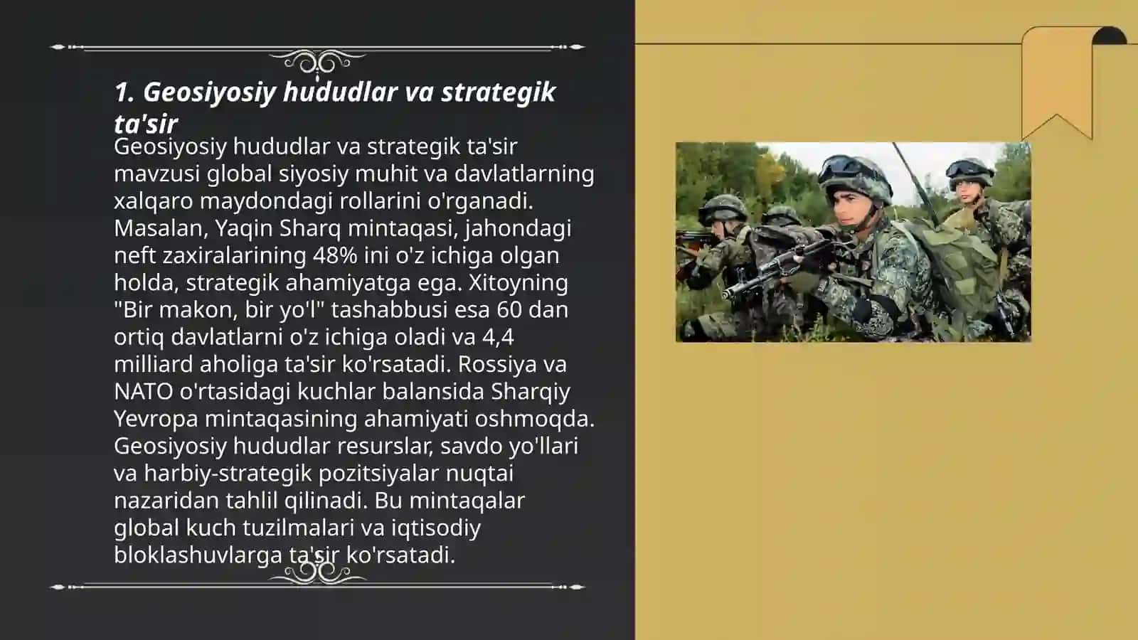 Geosiyosat, milliy va harbiy strategiyalar 3
