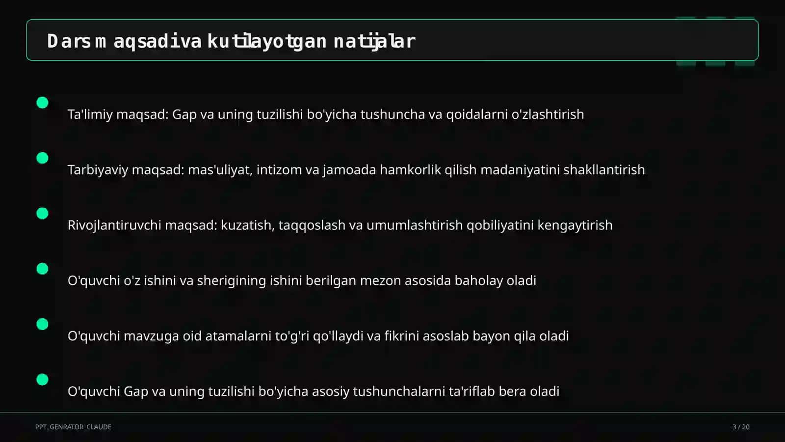 Gap va uning tuzilishi (1-sinf) 3