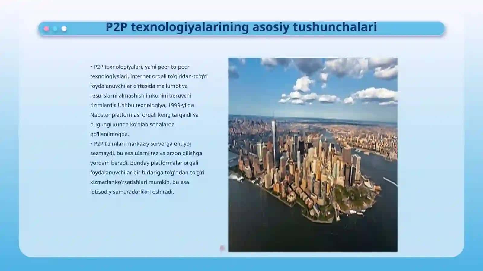 P2P texnologiyalari 3