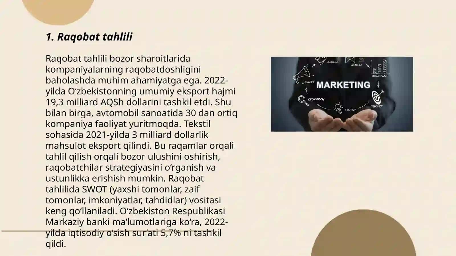 Marketing funksyalari va tamoyilari 3