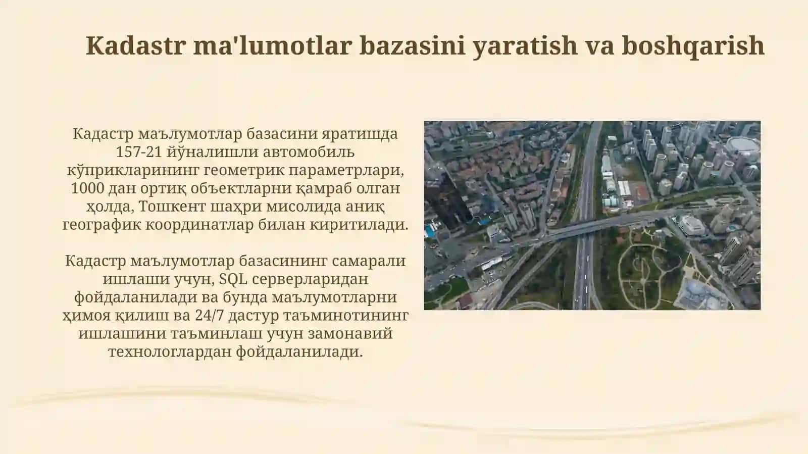 IQN 157-21 Avtomobil yo'l ko'priklari kadastrini ishlab chiqish 3