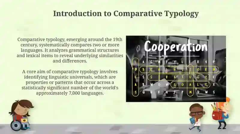 Comparative Typology and its Major Distinctive Features 3