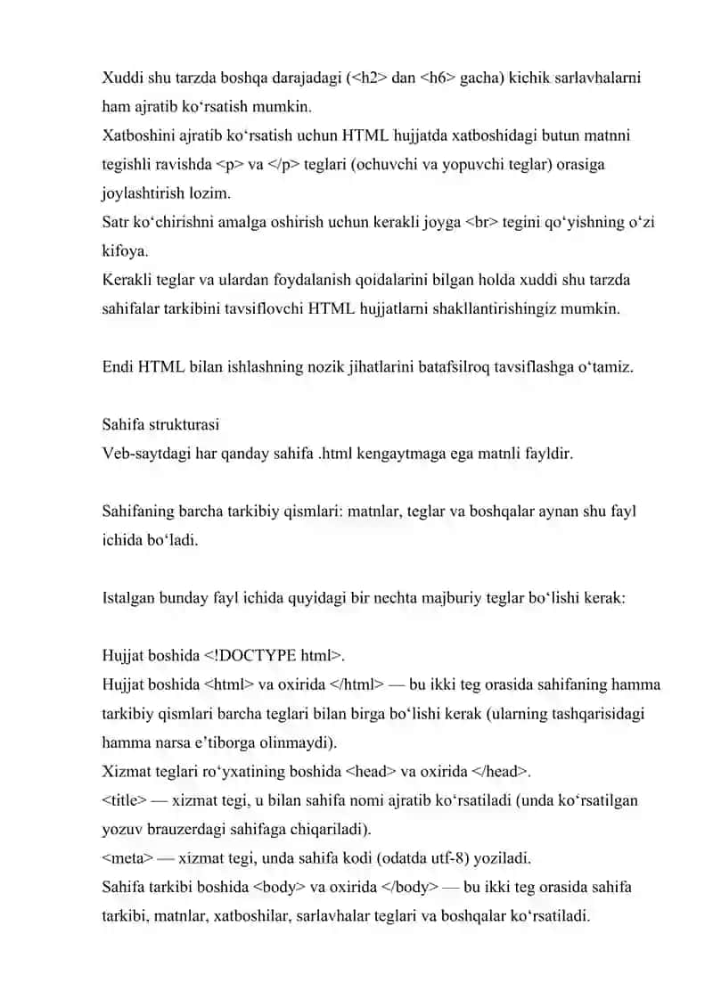 HTML5 VA CSS3 YAGI IMKONIYATLARI 3
