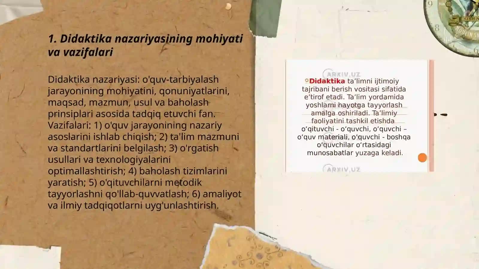 Didaktika pedagogik ta’lim nazariyasi sifatida 3
