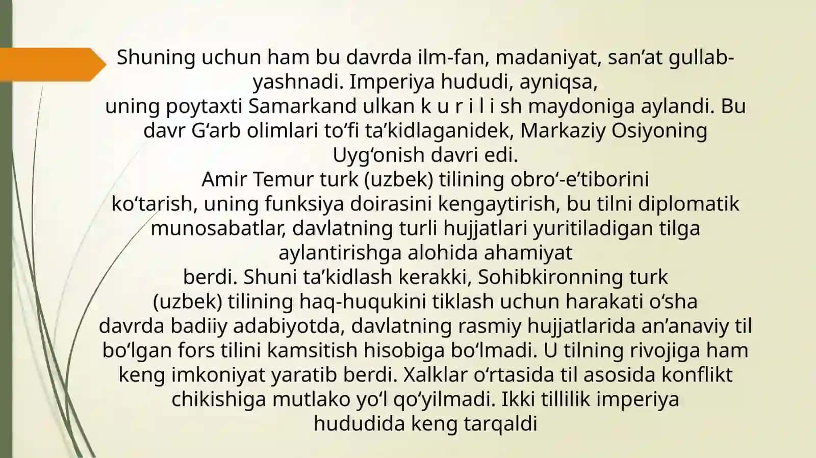 Temuriylar davrida o‘zbek tilshunosligi 3