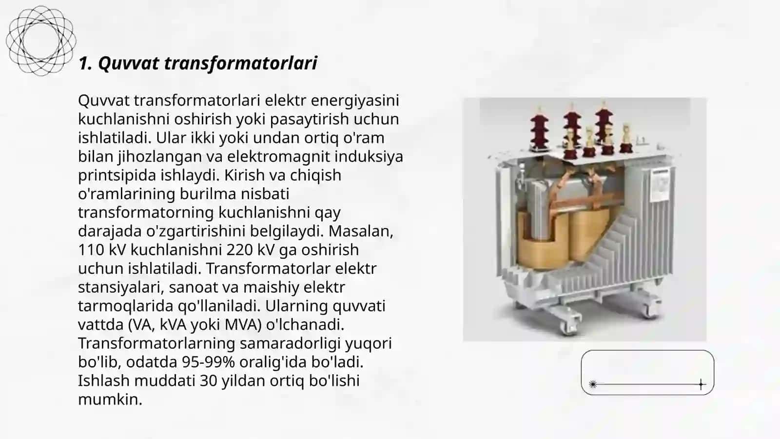 Quvvat transformatorlari 3