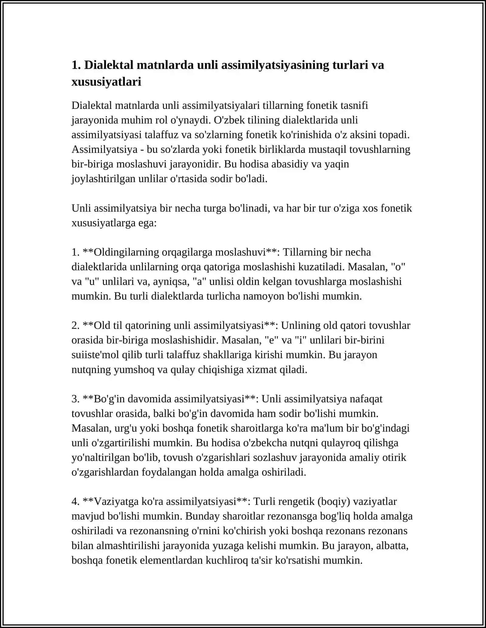 ASSIMILYATSIYA HODISASINI DIALEKTAL MATNLARDAN OʻRGANILISHI 3