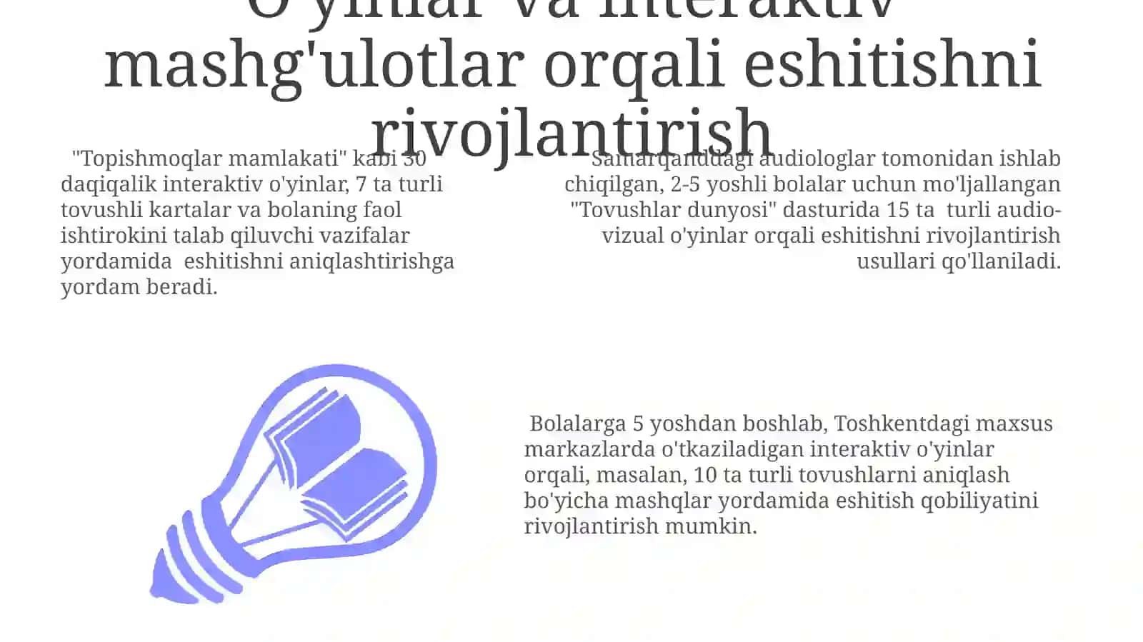Tovushlar dunyosi 3