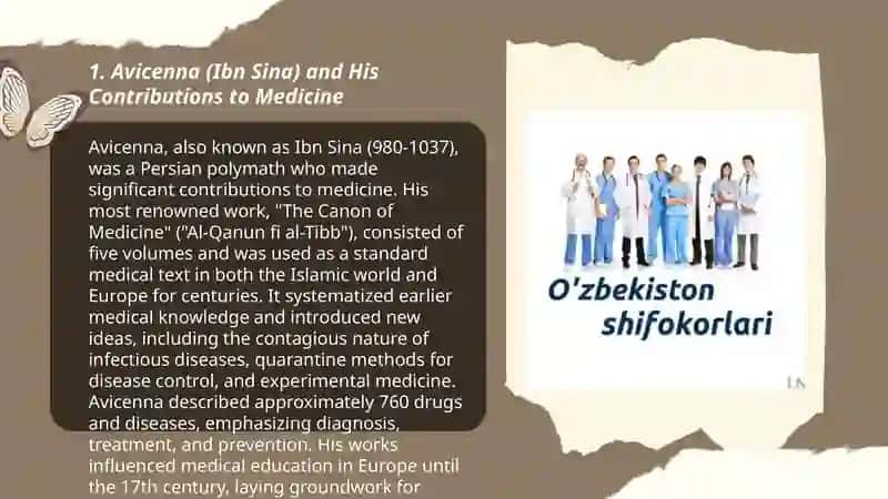 Avicenna (Ibn Sina) and His Contributions to Medicine 3