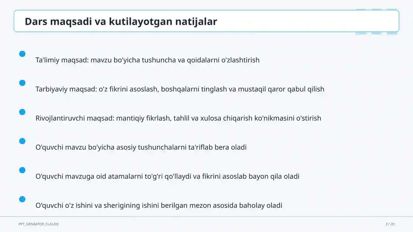 Qon aylanish va nafas olish organlari (4-sinf) 3