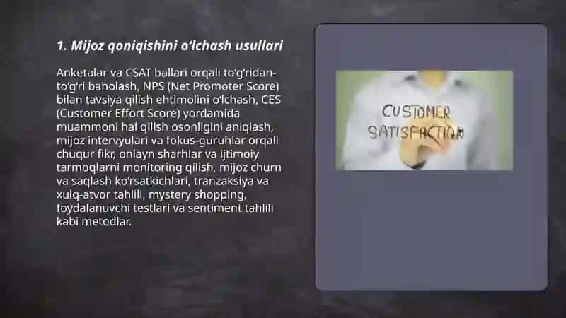 Costomer satisfaction 3