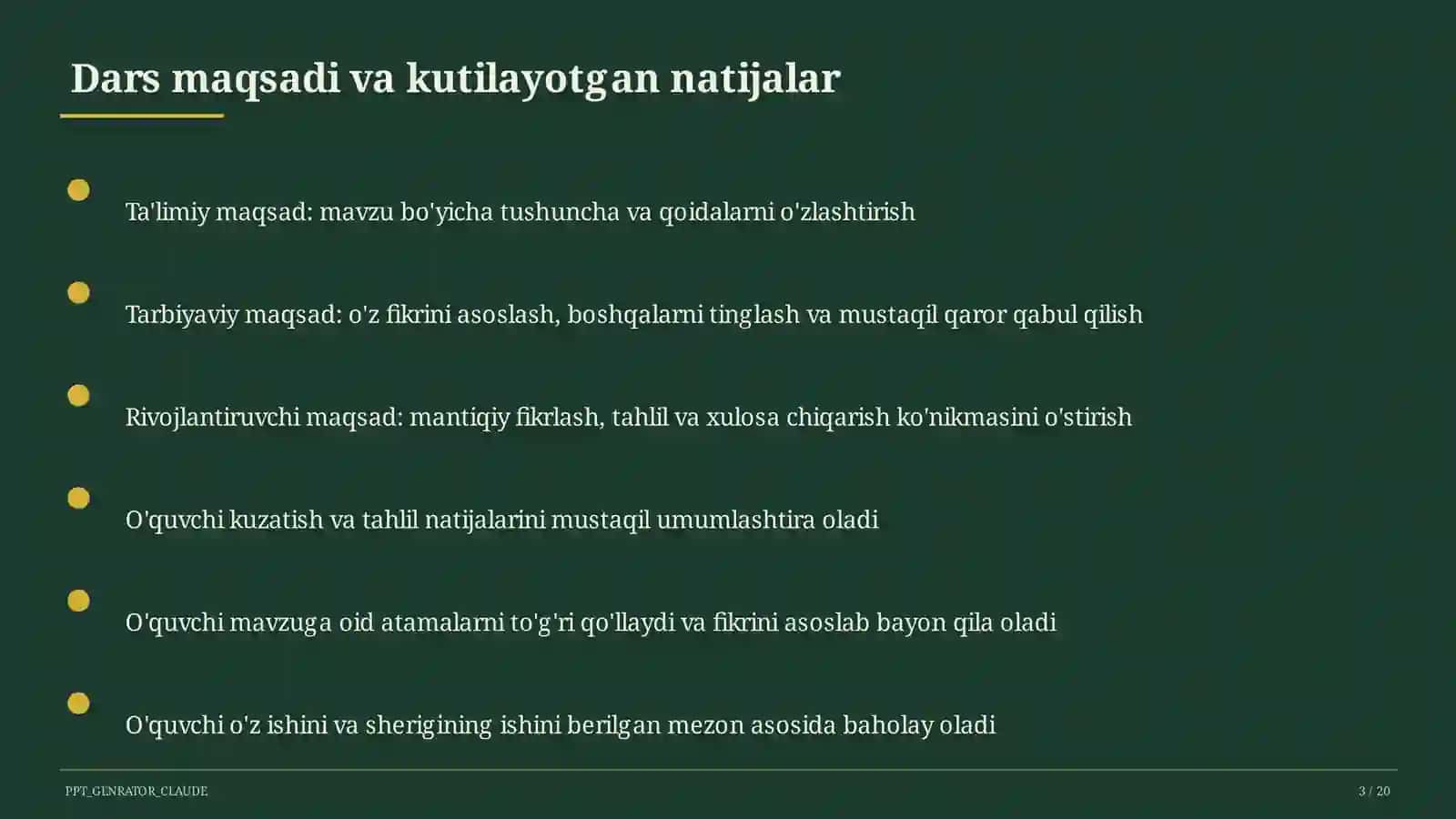 Ekologiya va tabiatni muhofaza qilish (4-sinf) 3