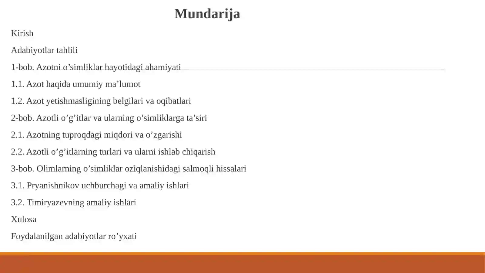 Agrokimyoviy tekshirish usullari fanidan 3