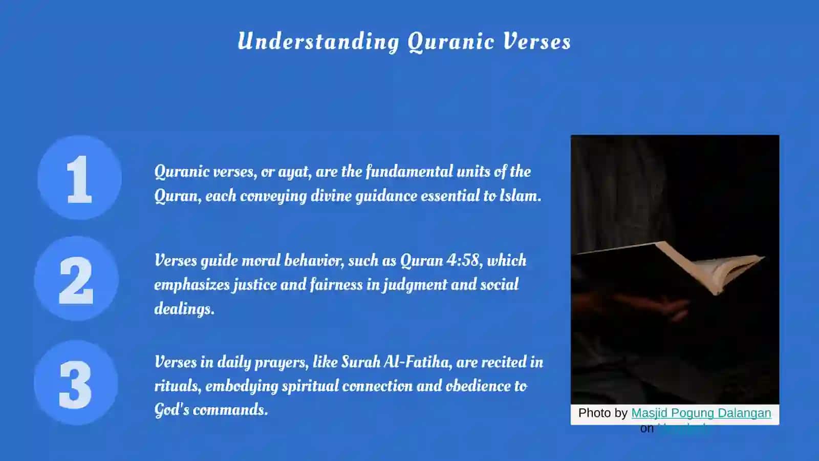 Understanding Quranic Verses 3