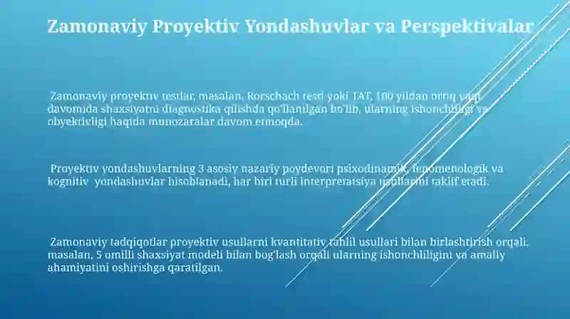 Shaxs diagnostikasining proyektiv yondashuvining nazariy asoslari 3