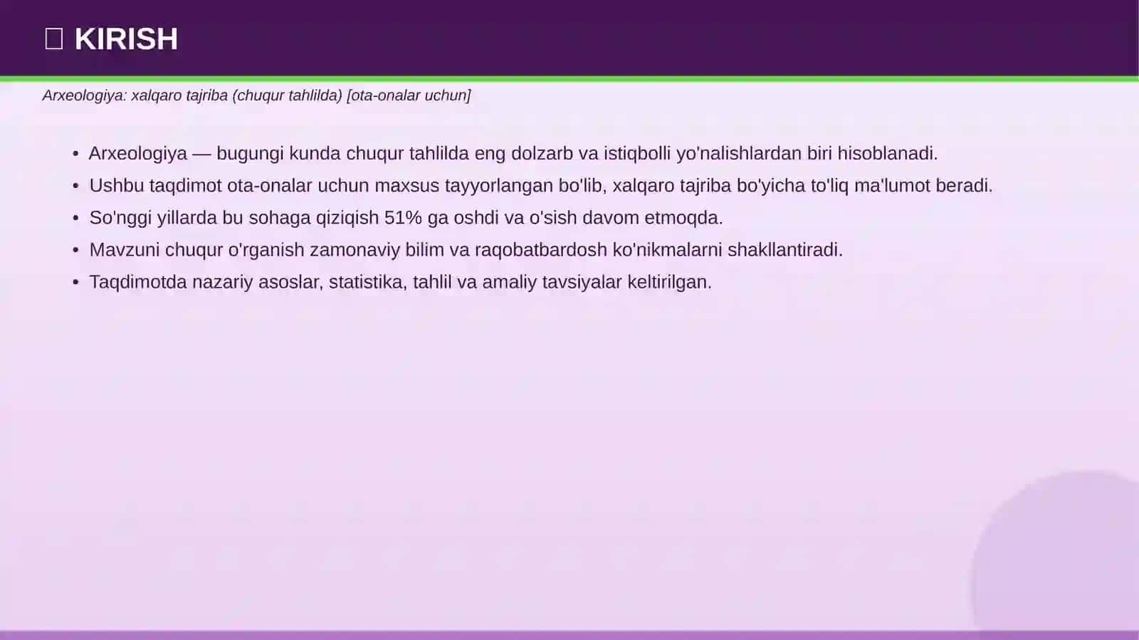 ARXEOLOGIYA 3